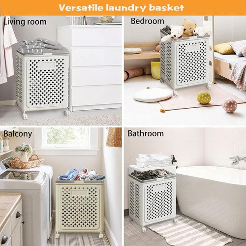 NestRoll™ – Collapsible Laundry Hamper