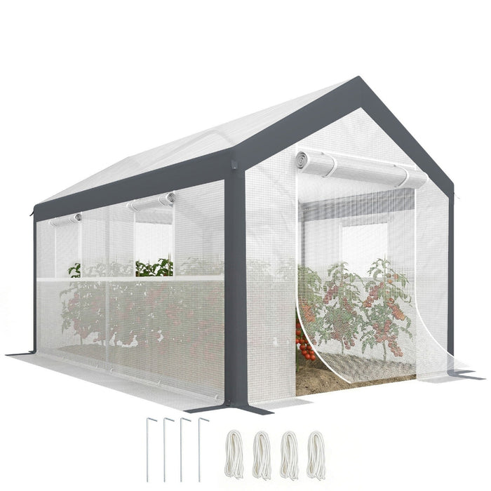 GreenNest - Outdoor Walk-In Tunnel Greenhouse Garden