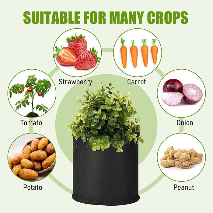 GrowNest - Planting Grow Bags w/ Handle