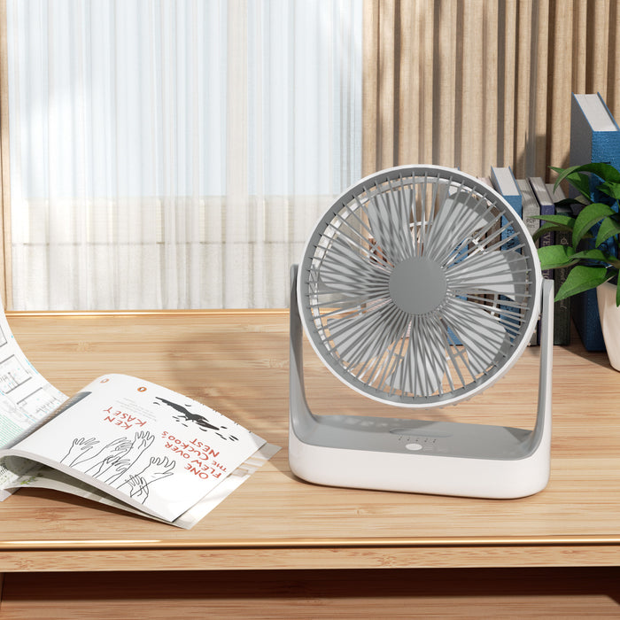 Halo™ – Portable Rechargeable Desk Fan
