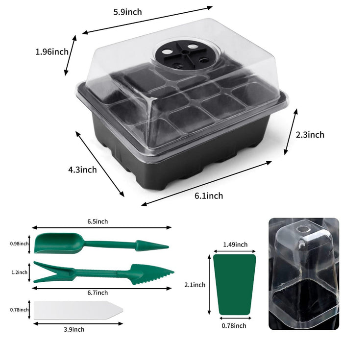 GrowReady - Reusable Plant Grow Kit Seed Trays