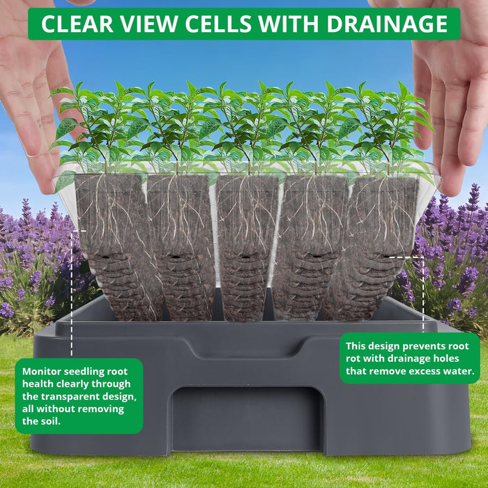 PlantSpring - Heated Seed Starter Kit