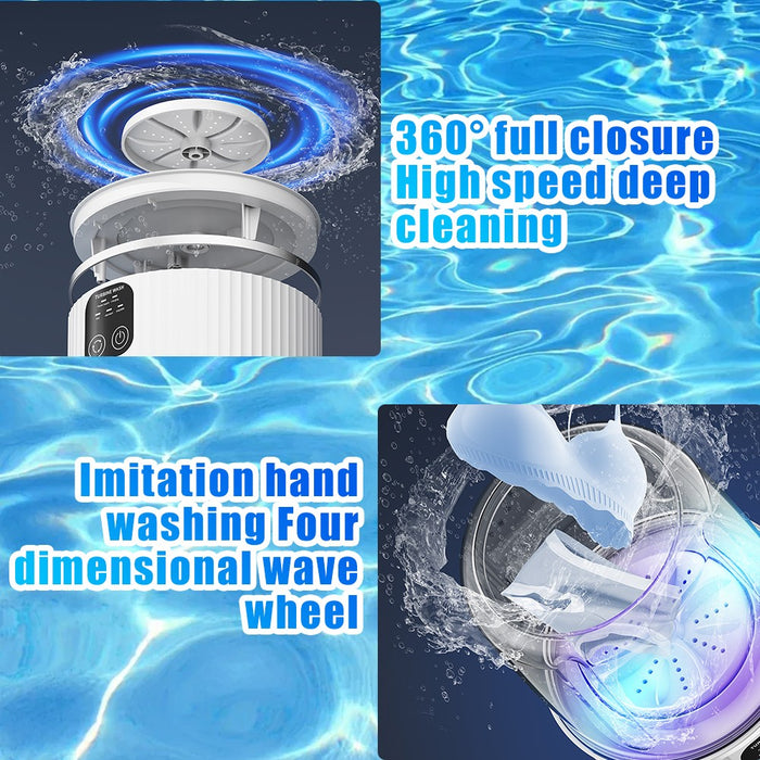 CleanGo - Portable Mini Washing Machine