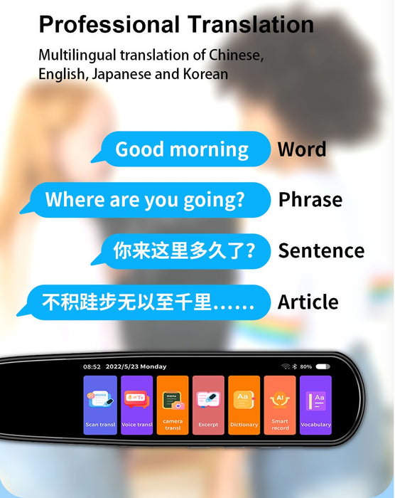 WordFlow – Language Translator Pen