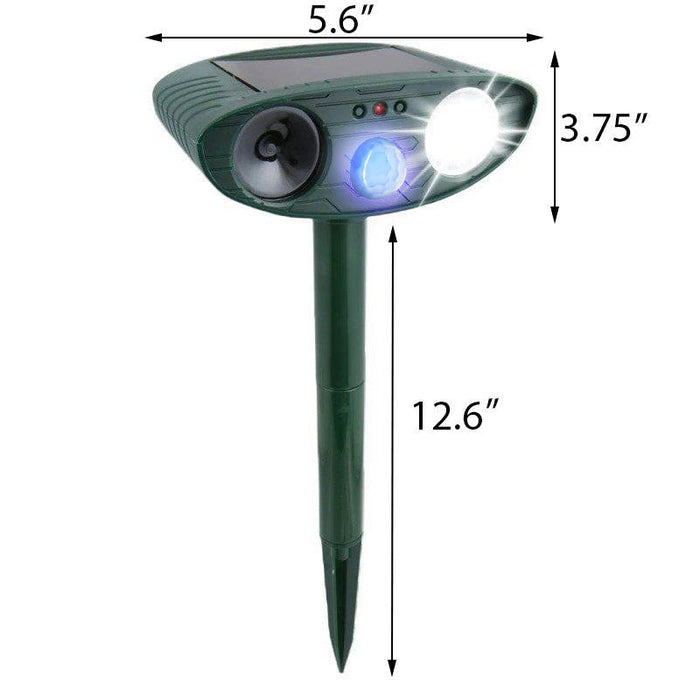 SolarSonic Guard - Ultrasonic Deer Repeller