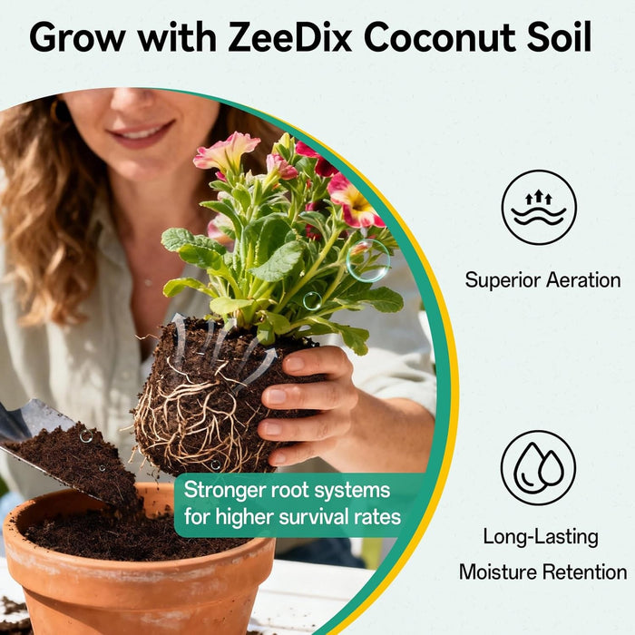 CocoCradle - Organic Coco Coir Pellets