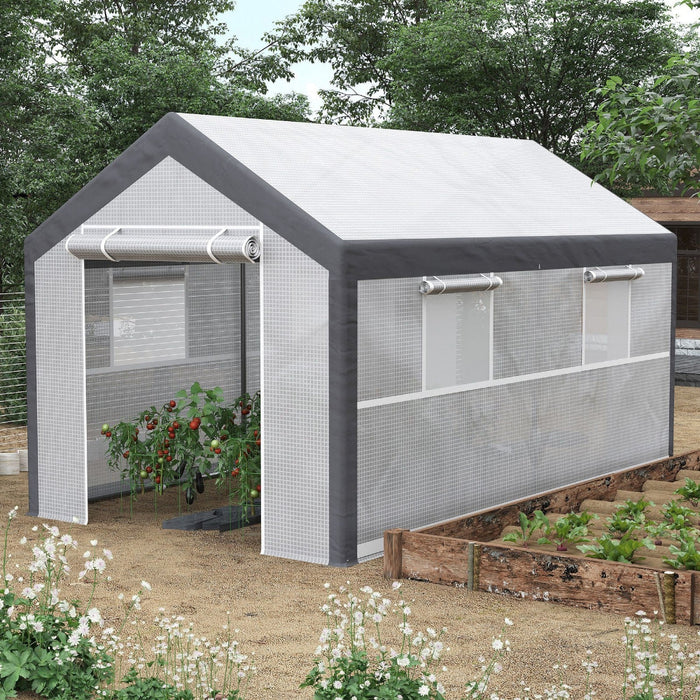 GreenNest - Outdoor Walk-In Tunnel Greenhouse Garden