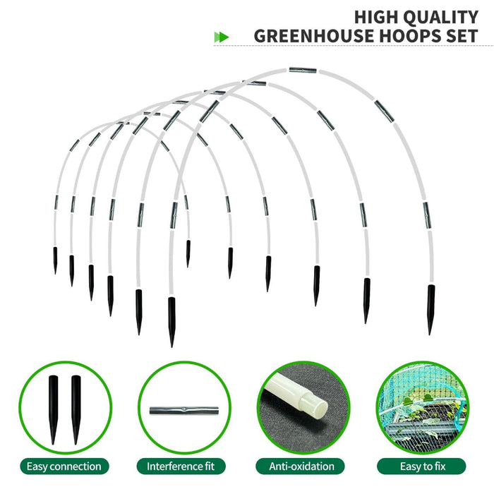 FlexFrame - Garden Hoops Grow Tunnel Kit
