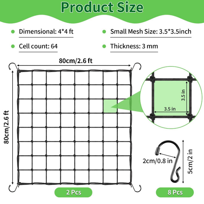 GrowGrid - Trellis Net for Grow Tent