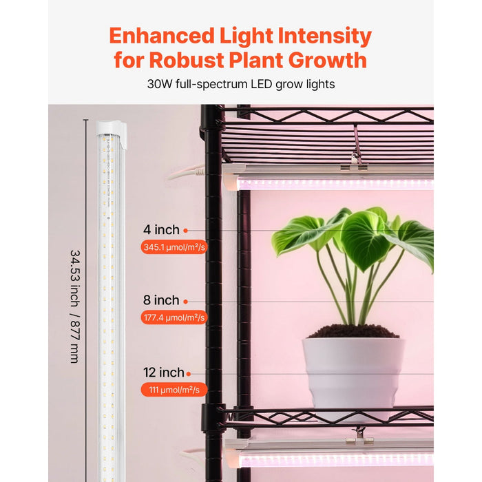 BloomStack - Indoor Plant Stand with Grow Light