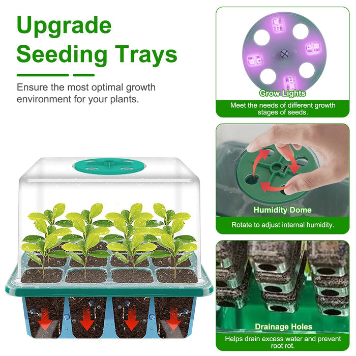 GlowSeed - Seed Starter Tray w/ Light