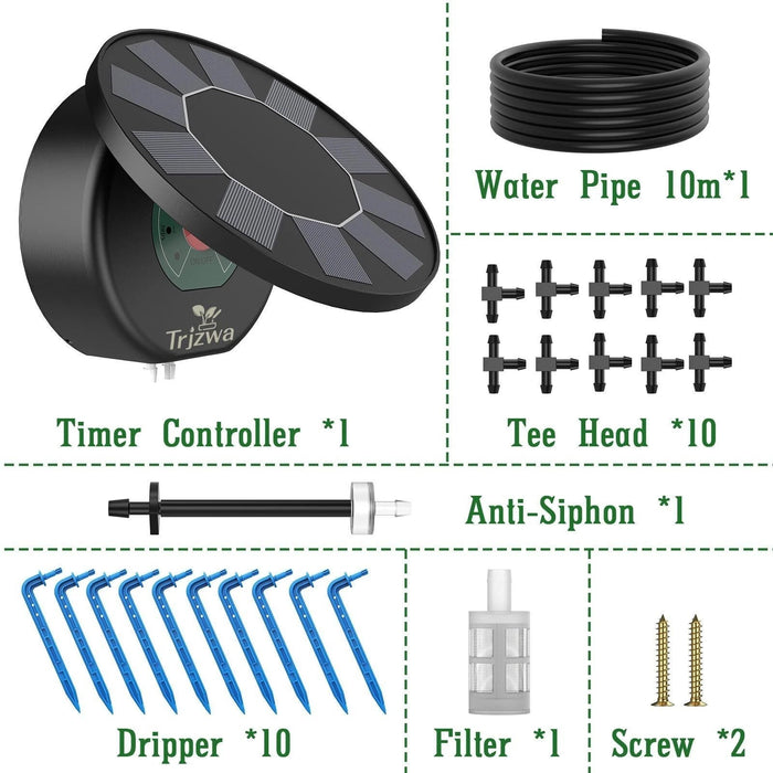 PlantFlow - Solar Drip Irrigation System