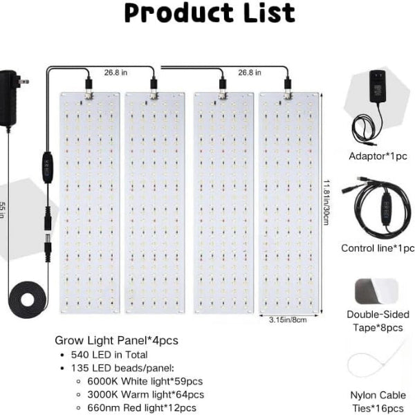 Solvine - 10 Levels LED Grow Light
