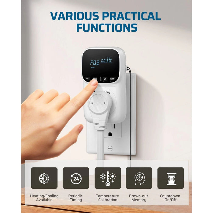 TempGuard Max - Digital Thermostat Controller