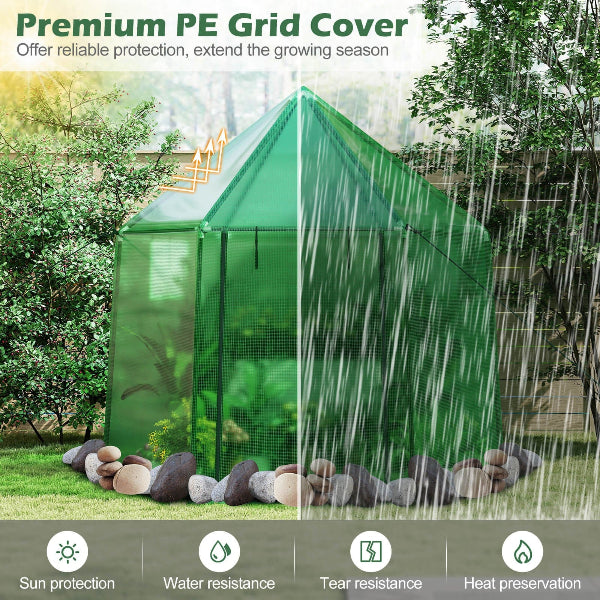 Verdura - Mini Walk-in Greenhouse w/ PE Cover