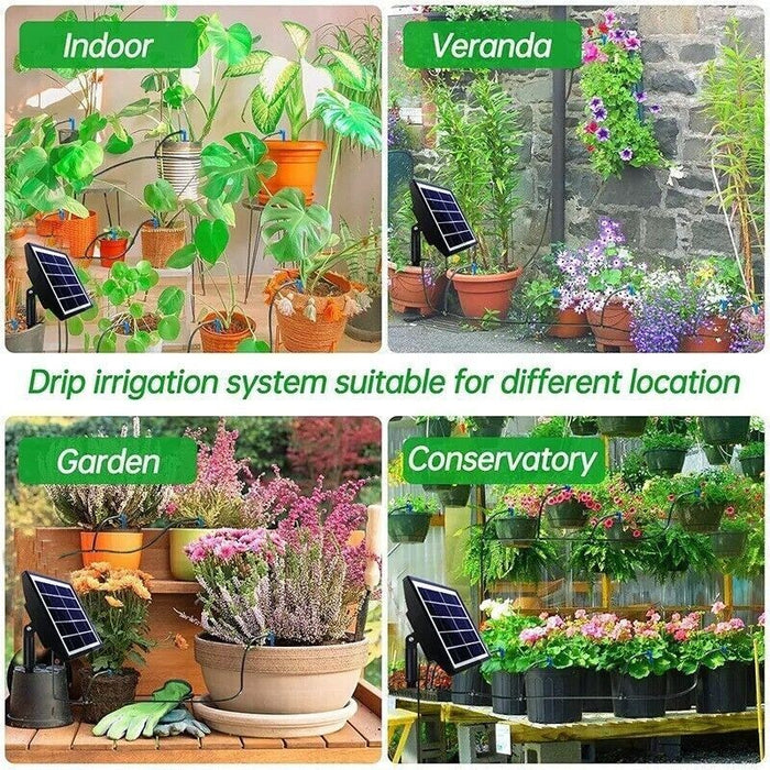 SolaraDrip - Solar Automatic Drip Irrigation System Kit
