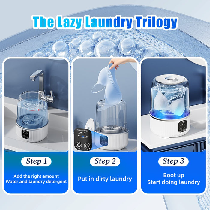 CleanGo - Portable Mini Washing Machine
