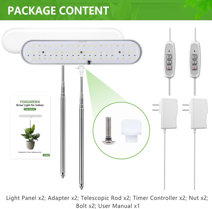 HelioLeaf - Full Spectrum LED Grow Lamp