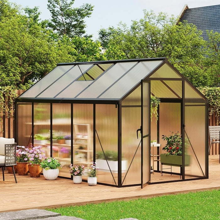 TerraLoom - Walk-in Polycarbonate Greenhouse Kit