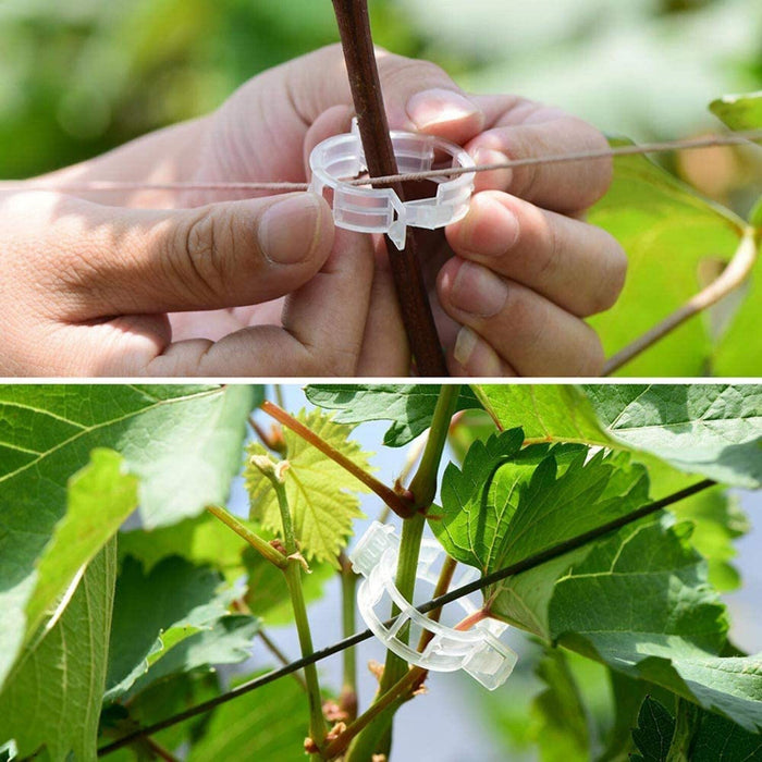 ClearGrip - Plant Trellis Clips
