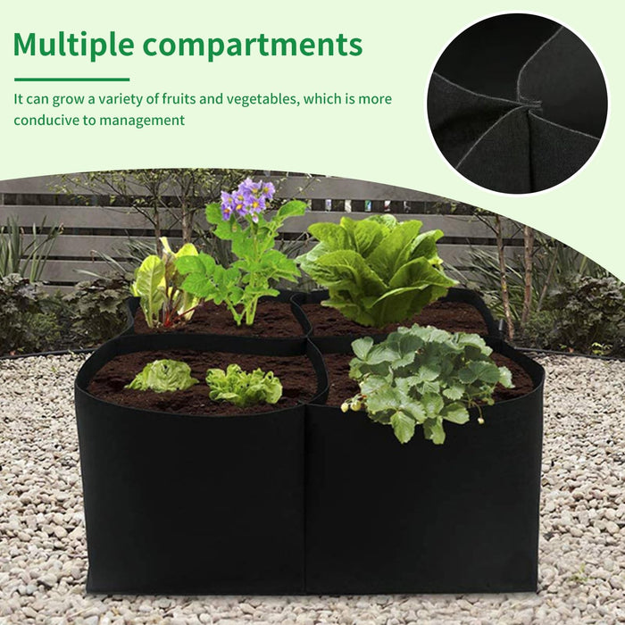 QuadGrow - Heavy Duty Fabric Grow Bag