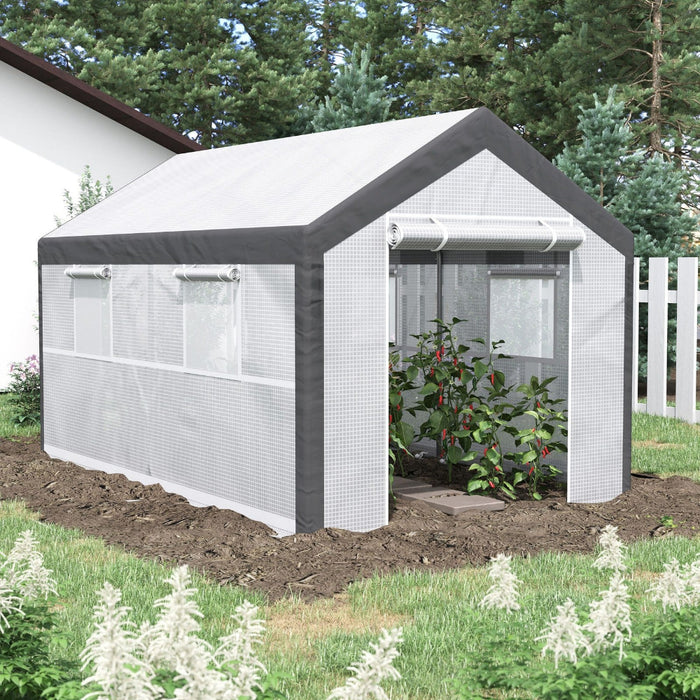 GreenNest - Outdoor Walk-In Tunnel Greenhouse Garden