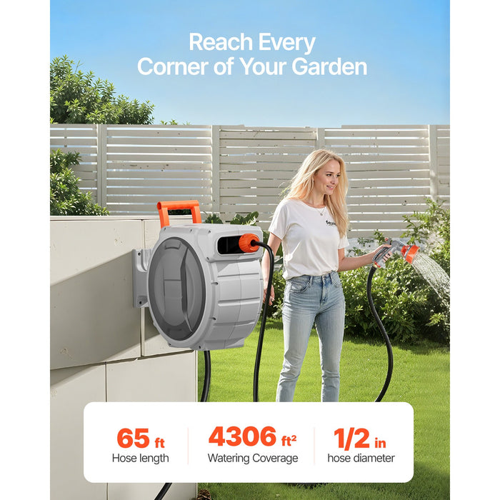 PureReach - Retractable Garden Hose Reel