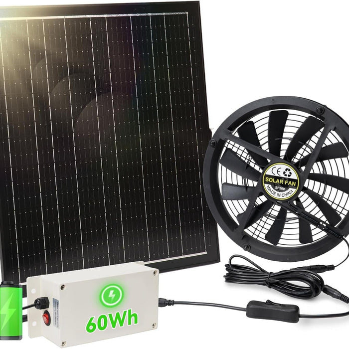 OpenAir - Solar Powered Fans for Greenhouse