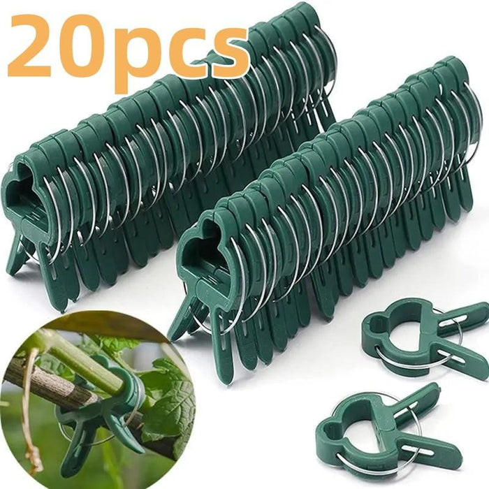 VineSnap - 20-Piece Reusable Plant Support Clips
