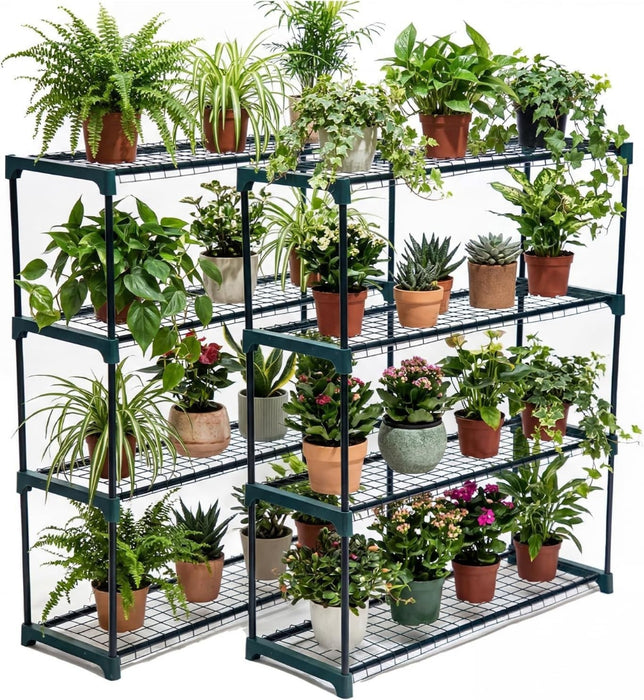 PlantTier - 4 Tier Greenhouse Staging Shelf