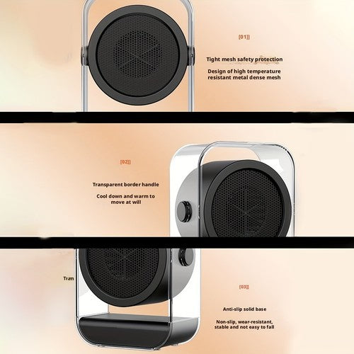 Warmly™ - Portable 500W Personal Heater