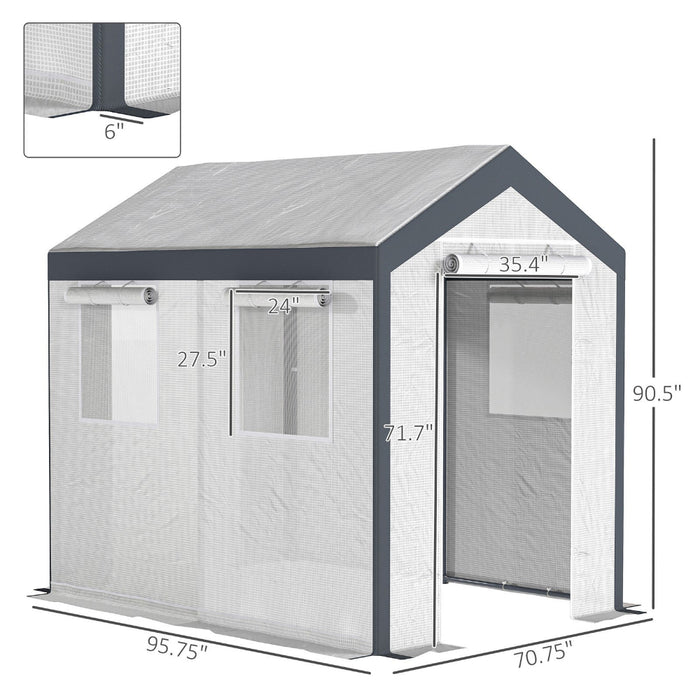 SunRoot - Steeple Walk-In Greenhouse Tunnel