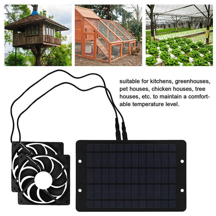 SunDraft - Waterproof Dual Exhaust Fan