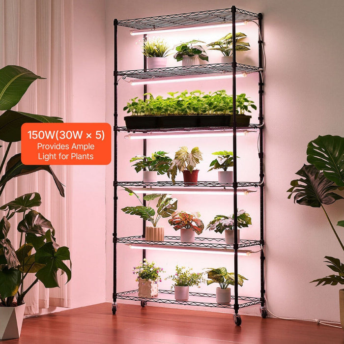 BloomStack - Indoor Plant Stand with Grow Light