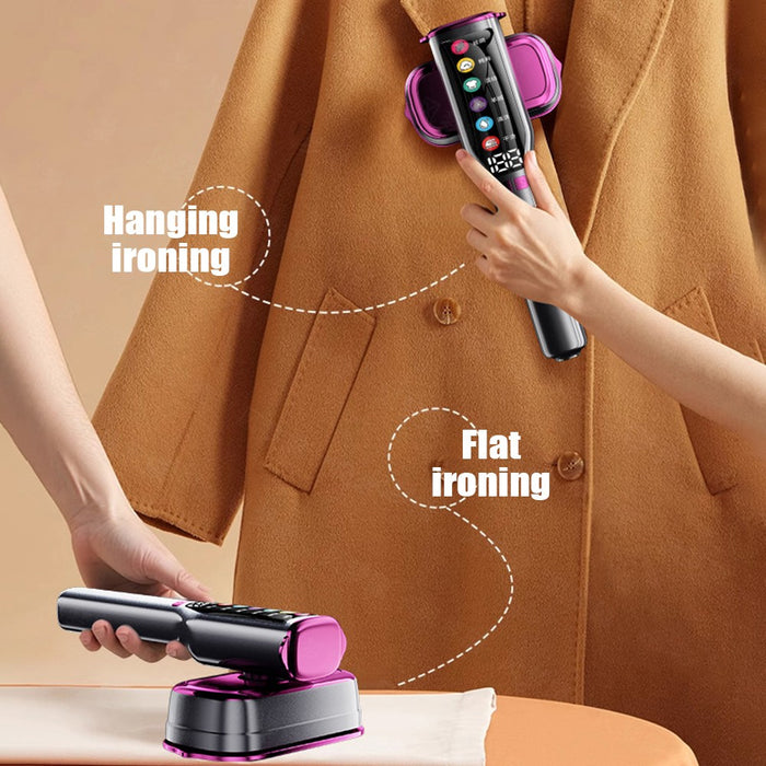 FoldaSteam™ – Space-Saving 2-in-1 Travel Iron