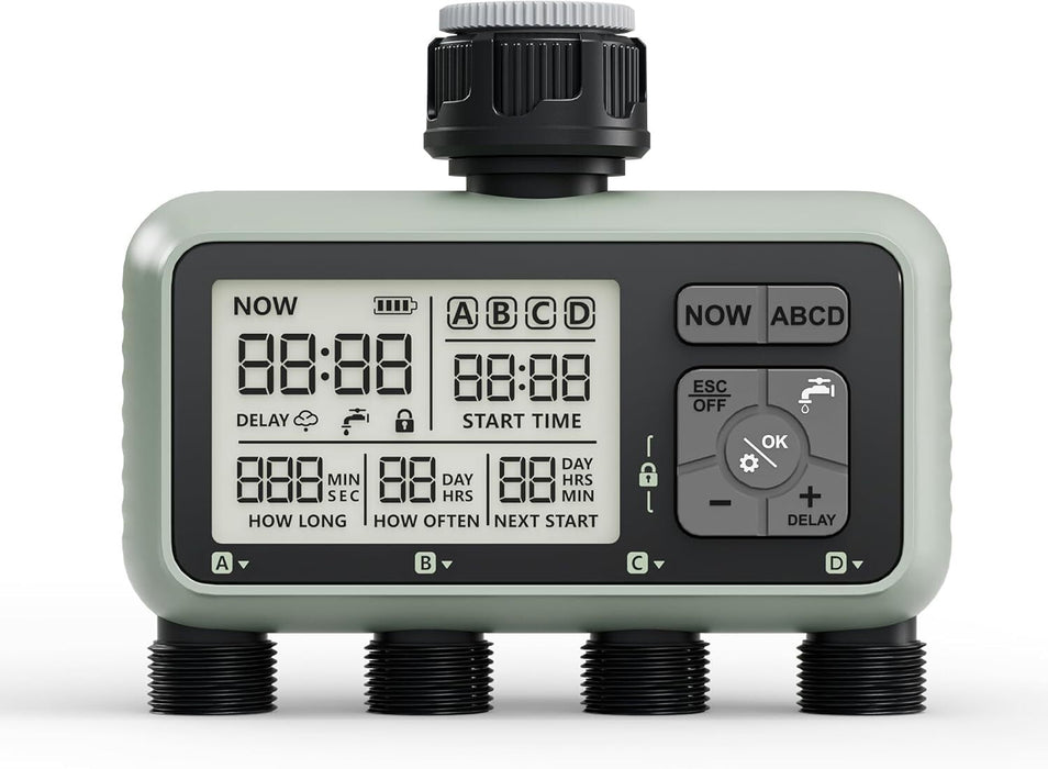 QuadraFlow - Programable Sprinkler Timer