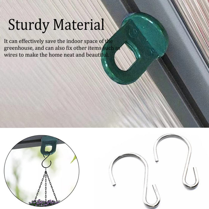 GreenFrame - Greenhouse Hooks And Twist Clips