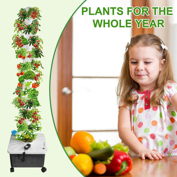 BloomColumn - Vertical Hydroponics Tower Set