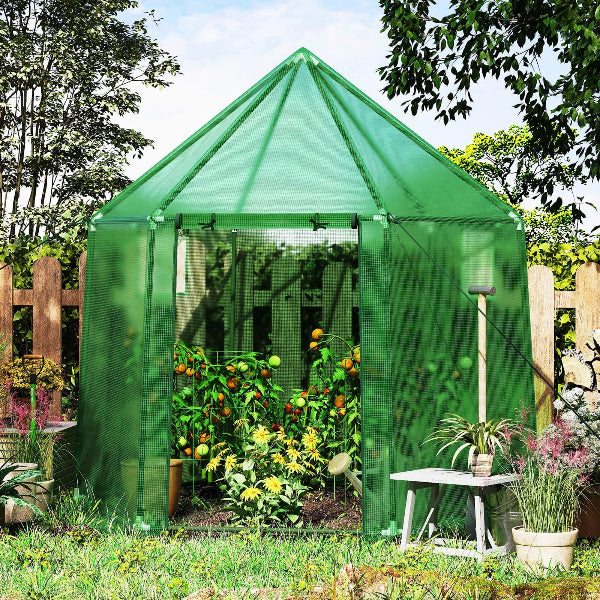 Verdura - Mini Walk-in Greenhouse w/ PE Cover