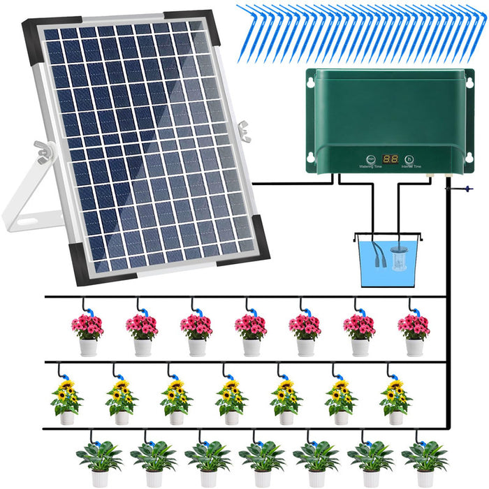 EverRoot - Solar Automatic Drip Irrigation Kit