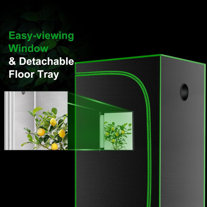 ReflectSpace - Hydroponic Grow Tent with Reflective Mylar