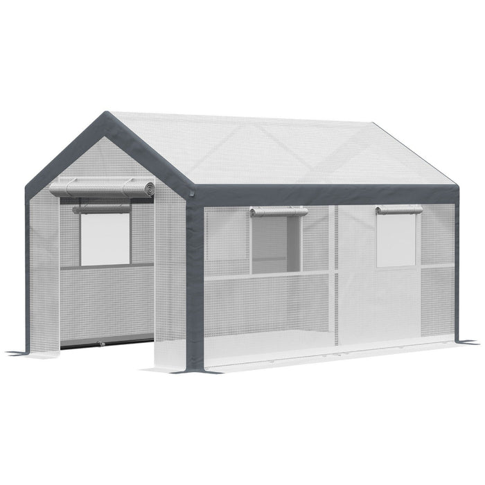 GreenNest - Outdoor Walk-In Tunnel Greenhouse Garden