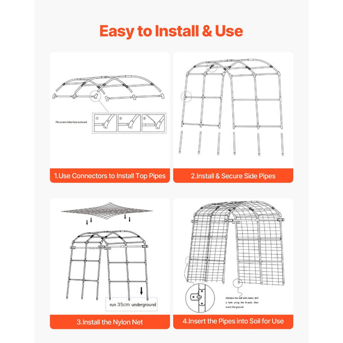 VineRise - Metal Garden Trellis