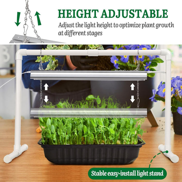 SeedForge - Seed Starter Kit with Grow Light