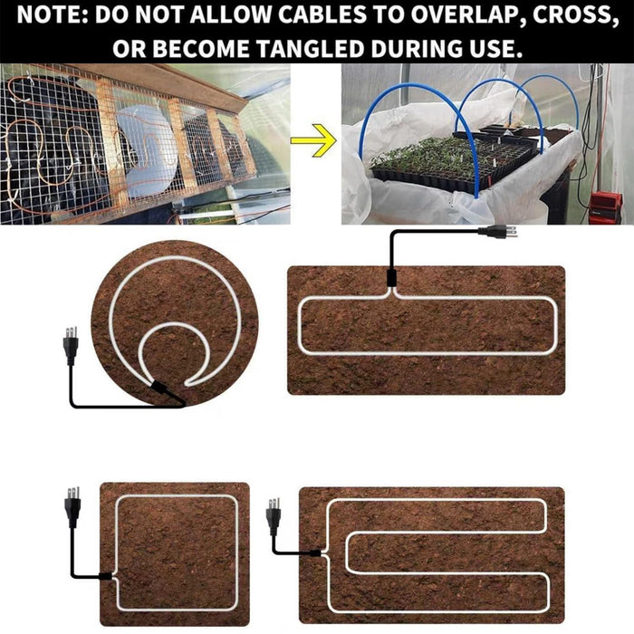 WarmGro - Soil Heating Cable with Thermostat