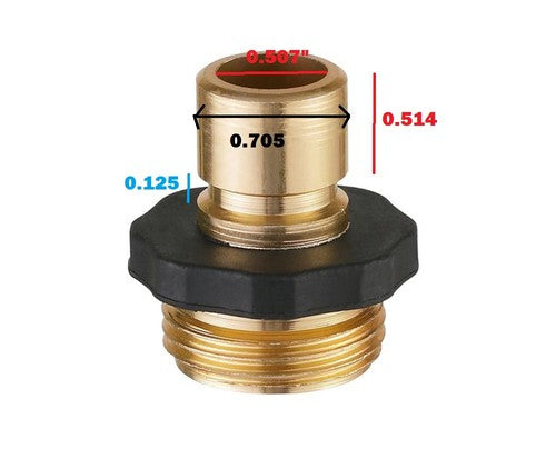 SnapFlow - Garden Hose Connectors