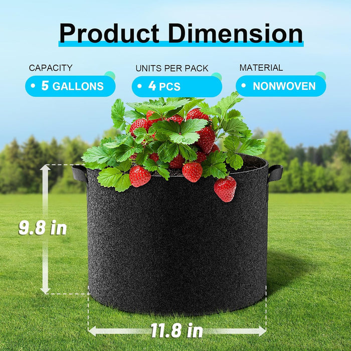 FreshRoot - Fabric  Grow Bags