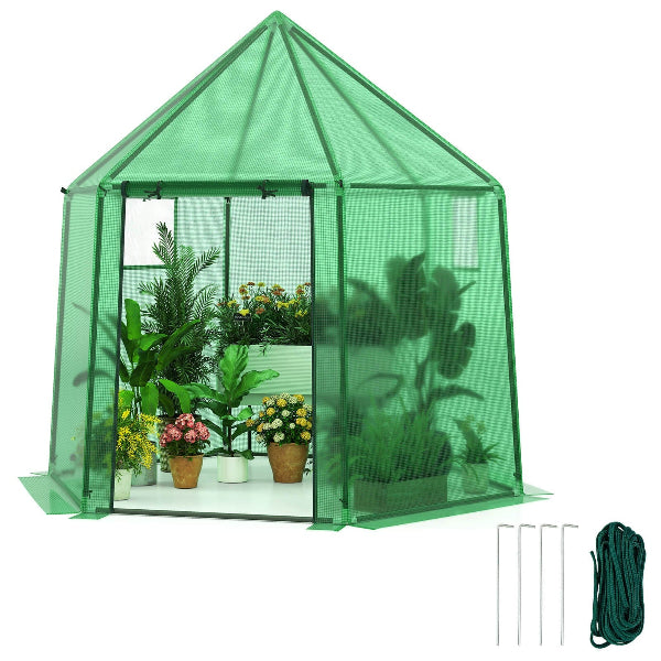 Verdura - Mini Walk-in Greenhouse w/ PE Cover