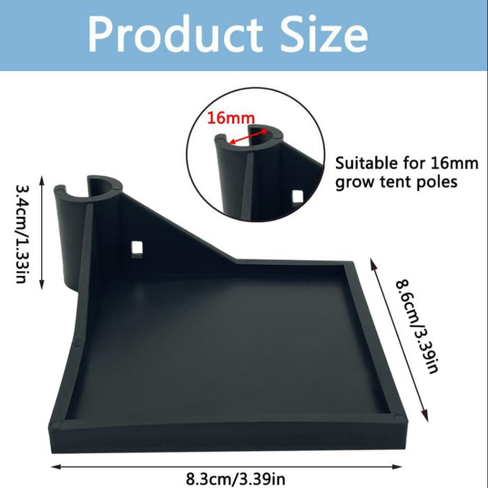 GrowPerch - Grow Tent Corner Shelf