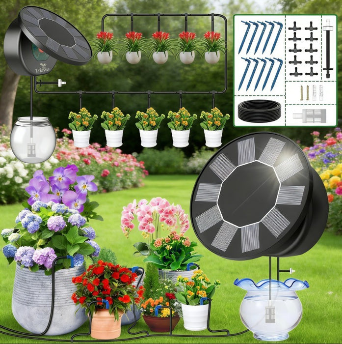 PlantFlow - Solar Drip Irrigation System